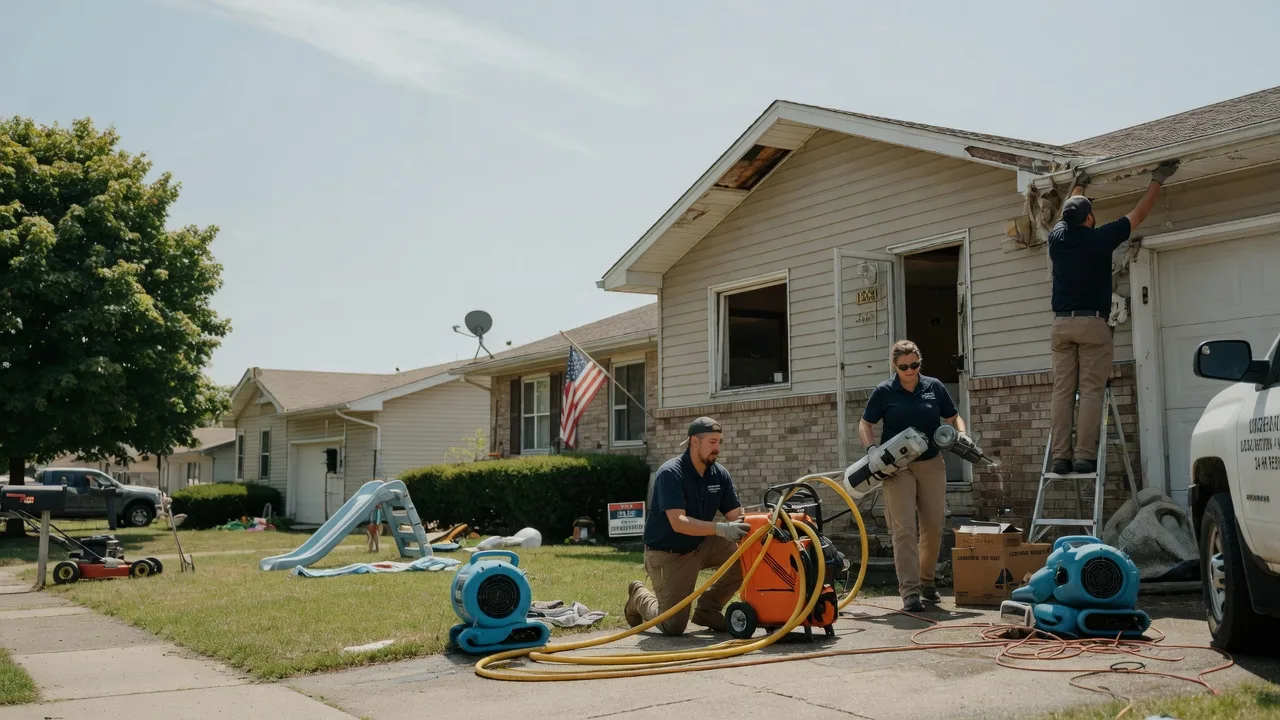 Water Damage Restoration in Cornell, IL near me